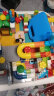 费乐（FEELO）大颗粒拼装儿童玩具兼容乐高多功能收纳积木桌节日礼物300颗粒 晒单实拍图