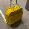 Goby果比拉杆包小型轻便登机箱电脑手提包两用防水旅游箱多口袋行李箱 琥珀黄 16英寸可登机(带电脑夹层） 实拍图