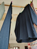 纤丝鸟棉氨秋衣秋裤套装男士圆领柔棉高弹透气吸汗 藏蓝2XL 实拍图