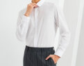 利郎官方长袖衬衫男莫代尔混纺2024春季新款纯色商务正装衬衫 白(23CZC0011Y) 39 晒单实拍图