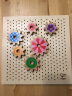 Hape(德国)儿童蘑菇钉DIY玩具百变像素画250粒男女孩节日礼物E8369 实拍图