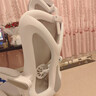 英斯迪尔（INSDEA）电脑椅久坐舒适人体工学椅家用护腰转椅书桌电竞游戏椅子办公座椅 基础【白框灰】头枕腰托可调 尼龙脚 实拍图