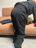 李宁童装儿童运动裤子男女小大童亲肤吸汗凉感束脚卫裤160YKLW081-4 实拍图