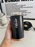 GROOT咖啡保温杯316不锈钢陶瓷覆层内胆智能显示屏男女高颜值定制logo 黑色【316内胆】 实拍图