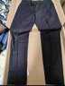 吉约蒙（G·MONS）西服套装男士商务抗皱易打理休闲西装套装结婚新郎职业正装西装 黑色B版【上衣+裤子+马甲】C0020 50 实拍图