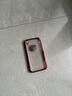 【秒变12直角边】京钢 苹果XR手机壳全包边透明硅胶软壳iPhoneXR直边方形壳男女时尚防摔保护壳 苹果XR 透明直边【魅焰红】配全屏钢化膜 实拍图