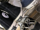匡威（Converse）官方 1970S男女经典低帮帆布鞋黑色162058C 162058C/黑色 41/7.5 实拍图