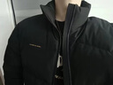 马克华菲【204G高充绒】加厚羽绒服男2025冬季新款立领面包服保暖外套1022 黑色311 L (175) 充绒量：180g 实拍图