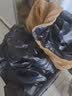 励阳男士皮衣外套装冬季加绒加厚骑行服防风防水防油宽松劳保服皮裤男 加绒款可拆卸帽子套装 2XL  120斤-130斤 实拍图