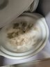 康舒（KANGSHU）年年有鱼砂锅家用大容量耐高温陶瓷浅锅干烧不裂黄焖鸡专用沙锅 2000ML (2-4人)白色浅锅/耐高温 实拍图