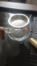 雅集玻璃公道杯带不锈钢过滤茶漏网套装木把荷花金银烧分茶器360ml 实拍图
