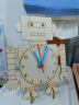 迪普尔钟表模型教具时钟材料包小学生一二三四年级教具儿童科技小制作 实拍图