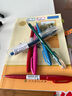 派通（Pentel）手帐彩色啫喱笔 1.0mm高光金属色记号笔贺卡笔绘画珠光中性笔 K110粉色 单支装 实拍图