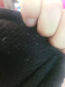 罗蒙（ROMON）高领毛衣男士冬季新款韩版修身套头加绒加厚针织衫纯色休闲打底衫 【高领】黑色常规款 M/165 实拍图