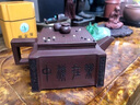 承韵尚樽正宗宜兴紫砂壶四方壶名家全纯手工原矿黄料茶壶具高档泡茶器收藏 绿色饮之清心-国工吴小卫 300ml 实拍图