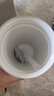 天喜保温杯女生高颜值陶瓷内胆咖啡杯子随行杯吸管水杯便携办公水杯 鸢尾花 520ml 升级陶瓷控温 实拍图