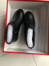 奥康（Aokang）女鞋舒适简约高帮女靴皮鞋保暖时尚女单104021037黑色36码 实拍图