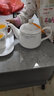 欧式茶具套装泡茶壶茶杯家用陶瓷水具套装客厅大容量冷热水壶水杯 英文一壶六杯一托盘 实拍图