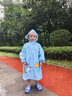KEYRU儿童雨衣雨披男女童上学专用幼儿园小学生全身防暴雨一体带书包位 实拍图