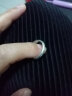 泰光银楼足银999银戒指中国文字系列警世格言女戒银指环可调节 【喜乐款】一件约3克 实拍图