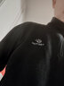 探拓（TECTOP）抓绒衣男女立领打底衫加厚保暖卫衣冲锋衣内胆保暖衣服 女款黑色 M 实拍图