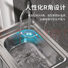 颜可 304厨房不锈钢水槽商用带支架洗菜盆洗手盆家用洗碗池大单槽水池 加厚款长53宽40高75【无龙头款】 实拍图