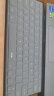 B.O.W航世 HW098C 超薄便携办公无线键盘 轻音巧克力按键办公家用键盘 黑色 实拍图