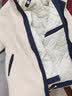 棉致棉服男百搭宽松羊羔绒外套舒适保暖御寒情侣棉袄 白色 XL 实拍图