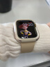 VOKAMO适用苹果手表Apple保护壳watchS7/S8金属防摔保护套星光色 45mm 晒单实拍图