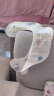 十月结晶花边围嘴8层加厚3条装 0-1岁宝宝围兜饭兜口水巾360度可旋转   实拍图
