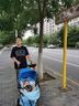 Gap【热卖爆款】男装夏撞色logo圆领短袖T恤纯棉上衣544465 藏青色 175/96A(L) 亚洲尺码 实拍图