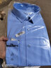 柒牌【7A抗菌2A防螨/胶条衬衫】长袖衬衫男2025秋季商务正装衬衣 实拍图