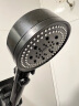 贝乐（Ballee）DS10632加压浴室手持黑色增压花洒头喷头洗澡莲蓬头淋浴头两件套 实拍图