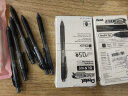 派通（Pentel）0.5mm按动中性笔 速干水笔学生办公财务针管签字笔（替芯LRN5）BLN105 粉杆黑芯 12支装 实拍图