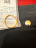 周六福（ZLF） 黄金戒指女足金999单个可叠戴光圈指环手饰 计价 光面17号 - 1.51g 实拍图