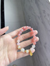 缔晶和田玉手串玛瑙手链轻奢高端生日礼物女生送女朋友高级小众实用 S90小福猫萌宠和田玉手串 实拍图