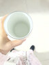 BEMEGA英国保温杯女士高颜值2025新款陶瓷内胆咖啡喝水杯子生日毕业礼物 奶霜白【陶瓷覆层内胆】 500ml 实拍图