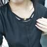 中国黄金星月黄金项链女2026新款足金吊坠生日礼物送女友老婆结婚纪念日 【送礼推荐】星月相伴足金吊坠-赠镀金银链 实拍图