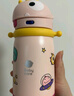 babycare儿童保温杯婴儿宝宝学饮吸管水杯水壶不锈钢保温杯上学450ml 实拍图