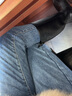 真维斯（Jeanswest）牛仔裤女秋季棉弹力小脚裤子女柔软高腰显瘦收腹提臀复古蓝29 实拍图