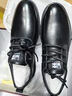 木林森皮鞋男真皮高端男鞋休闲秋冬季加绒棉皮鞋男商务正装厚底大小码鞋 MLS18593 [系带四季款] 43 实拍图