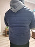 鸭鸭男装直销|春秋轻薄羽绒服男短款鸭绒外套轻便【越晒越温暖】 藏青色-DSG07A0010 3XL 实拍图