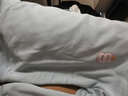 真维斯（JEANSWEST） 圆领卫衣男女同款秋冬季加绒加厚保暖宽松休闲长袖套头潮牌上衣 加绒 湖蓝 JSWL口袋泰迪熊_K 2XL 实拍图