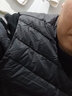 啄木鸟羽绒马甲男轻薄款内穿男士坎肩秋冬保暖背心内胆大码羽绒服马夹 黑色 2XL 实拍图