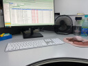 阿斯盾无线蓝牙键盘商务办公家用台式电脑笔记本平板ipad手机键盘静音超薄金属剪刀脚充电式110全键白色 晒单实拍图