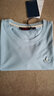 Navigare意大利小帆船短袖T恤衫女夏季圆领百搭体恤衫修身短款基础款上衣 冰水蓝 S 实拍图