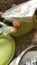 babycare宝宝辅食碗可蒸煮防摔防烫吃饭训练硅胶吸盘碗儿童餐具 青芥绿 实拍图
