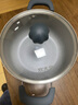 炊大皇 汤锅不粘锅炖肉煮面奶锅麦饭石色22cm 电磁炉通用 匠紫JZ22TG 实拍图