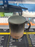 膳魔师（THERMOS）马克杯不锈钢茶杯大容量把手杯商务办公保温咖啡杯毕业礼物TEMC 【镀钛茶漏】日暮金 400ml 实拍图