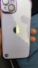 弘卓 【配钢化膜】适用苹果14手机壳iphone14保护套电镀无边框透明散热高清防摔简约男女款  暗紫色 实拍图